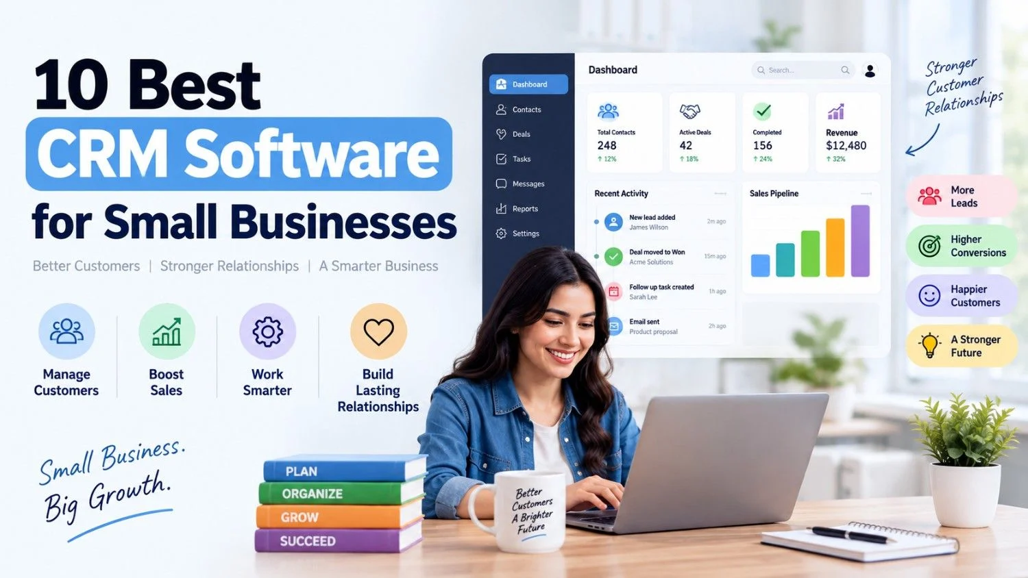 10 Best CRM Software for Small Businesses