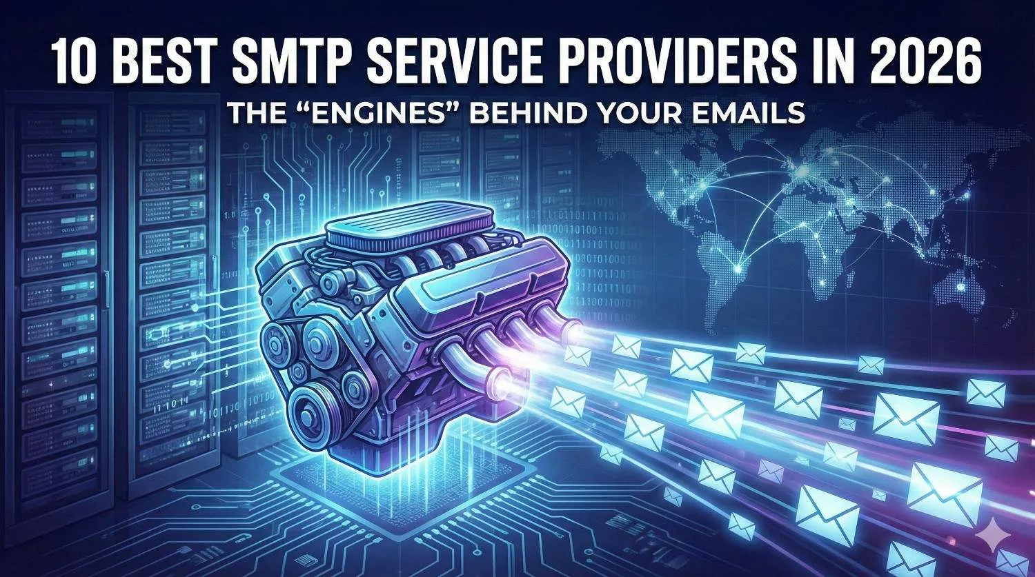 10 Best SMTP Service Providers in 2026: The “Engines” for High-Volume Email